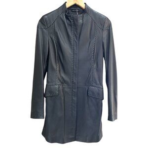 Emporio Armani Leather Stitch Special Design Jacket